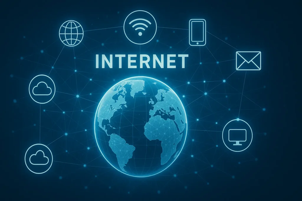 インターネット通信のイメージ